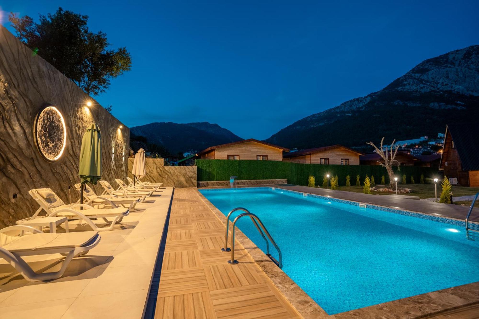 Karaoez Sapphire Bungalows Kumluca Extérieur photo