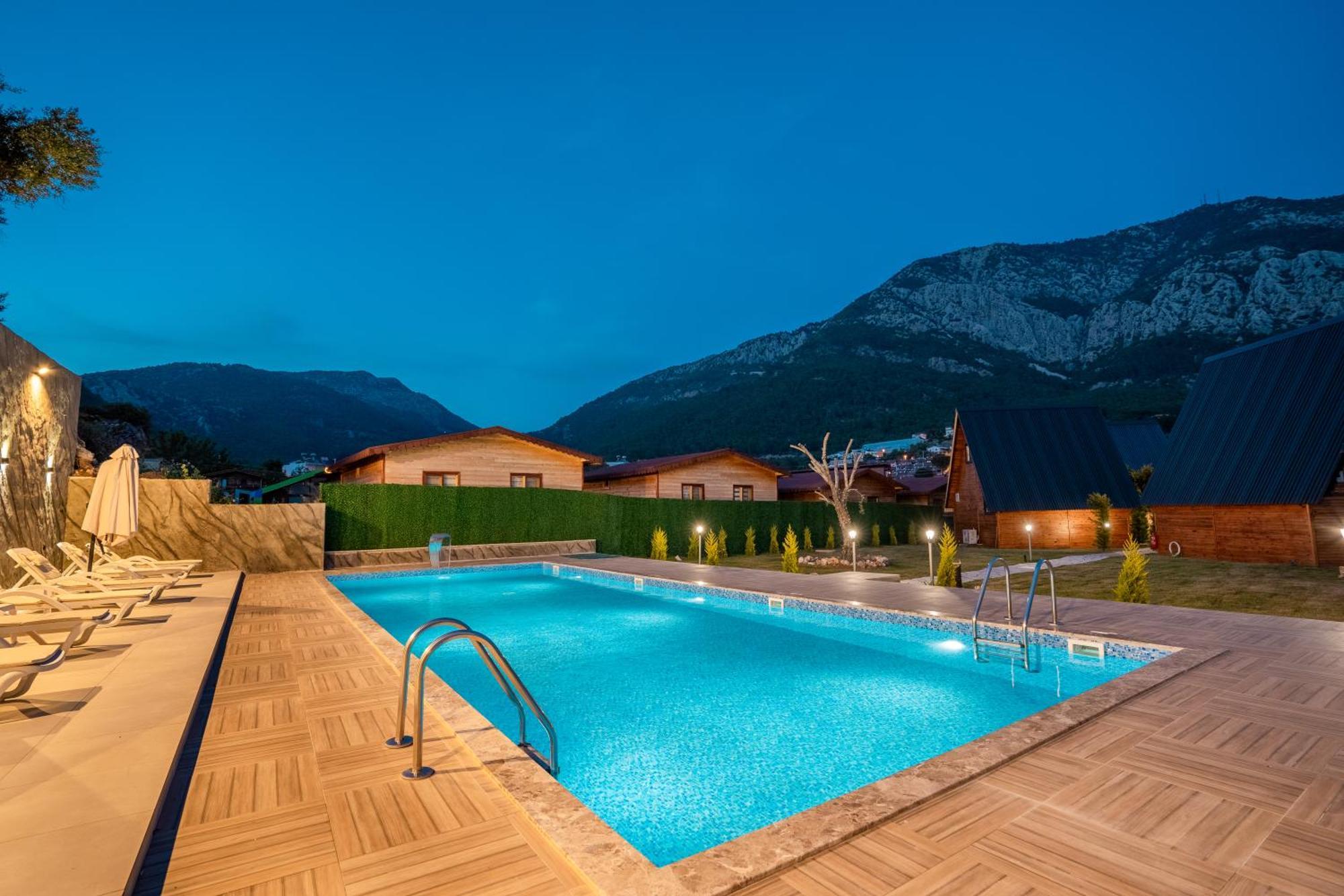 Karaoez Sapphire Bungalows Kumluca Extérieur photo